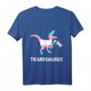 Trans Dinosaurier T-Rex LGBT Pride T-Shirt – Support für Transgender, Schwule, Lesben & Bisexuelle bei Pride & Gleichheitsaktionen