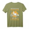 Mann mit Liegerad Radfahrer T-Shirt – Perfekt für Liegedreiradfahrer, Hobby- und Freizeitradler, Geschenkidee für Radliebhaber