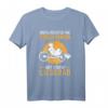 Mann mit Liegerad Radfahrer T-Shirt – Perfekt für Liegedreiradfahrer, Hobby- und Freizeitradler, Geschenkidee für Radliebhaber