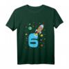 Kinder T-Shirt Rakete & Astronaut im Weltall zum 6. Geburtstag – Cooler Raumfahrt Geburtstagsshirt für Jungen und Mädchen
