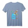 Kinder T-Shirt Rakete & Astronaut im Weltall zum 6. Geburtstag – Cooler Raumfahrt Geburtstagsshirt für Jungen und Mädchen