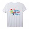 Happy New Year 2020 Outfit mit Feuerwerk und Raketen - Buntes Silvester T-Shirt für Damen, Herren & Kinder für die Party zum Jahreswechsel