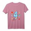 Kinder 4. Geburtstag Rakete T-Shirt für Jungen – Lustiges Weltraum-Outfit für Geburtstag, Kindergarten & Schule