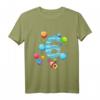 Kinder 6. Geburtstag Jungen & Mädchen Planeten Weltraum T-Shirt - Perfekt für Astronauten-Party & Geburtstagsgeschenke