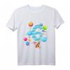 Kinder 6. Geburtstag Jungen & Mädchen Planeten Weltraum T-Shirt - Perfekt für Astronauten-Party & Geburtstagsgeschenke