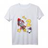 Kinder 2. Geburtstag T-Shirt mit Rakete und Astronaut - Perfekt für den Weltraum-Fan zum Geburtstag, Kindergarten & Schule