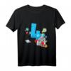 Kinder Astronaut Shirt zum 4. Geburtstag mit Rakete und Weltall-Motiv - Perfektes Geschenk für Weltraum begeisterte Jungen und Mädchen