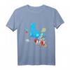 Kinder Astronaut Shirt zum 4. Geburtstag mit Rakete und Weltall-Motiv - Perfektes Geschenk für Weltraum begeisterte Jungen und Mädchen