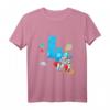Kinder Astronaut Shirt zum 4. Geburtstag mit Rakete und Weltall-Motiv - Perfektes Geschenk für Weltraum begeisterte Jungen und Mädchen
