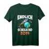 Kinder Schulkind Rakete Planet Jungen Einschulung T-Shirt - Lustiges Weltraum Design für den Schulstart & als Einschulungsgeschenk 2019