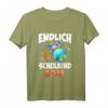 Kinder Schulkind Rakete Planet Jungen Einschulung T-Shirt - Lustiges Weltraum Design für den Schulstart & als Einschulungsgeschenk 2019