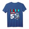 Kinder Ich Bin Schon 5 Astronaut Rakete Planet Weltraum Geschenk T-Shirt - Lustiges Geburtstagsshirt für Jungen und Mädchen im Vorschulalter