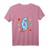 Kinder 6. Geburtstag Rakete T-Shirt für Jungen – Lustiges Weltraum-Outfit für den sechsten Geburtstag, ideal als Geschenk für Sohn, Enkel oder Neffen