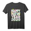 Happy New Year 2020 Feuerwerk Raketen Silvester Party Outfit T-Shirt – Buntes Neujahr Geschenk für Damen, Herren & Kinder