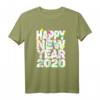 Happy New Year 2020 Feuerwerk Raketen Silvester Party Outfit T-Shirt – Buntes Neujahr Geschenk für Damen, Herren & Kinder