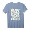 Happy New Year 2020 Feuerwerk Raketen Silvester Party Outfit T-Shirt – Buntes Neujahr Geschenk für Damen, Herren & Kinder