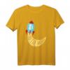 Bitcoin Btc Crypto Zum Mond Rakete T-Shirt – Für Bitcoin-Maximalisten & Kryptowährungsinvestoren