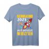 Kinder T-Shirt zum HapOwl mit Universum, Raketen und Sternen – Perfektes Einschulungsgeschenk für kleine Weltraumfans