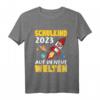 Kinder T-Shirt zum HapOwl mit Universum, Raketen und Sternen – Perfektes Einschulungsgeschenk für kleine Weltraumfans