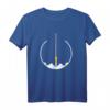 Lustiges Flöten T-Shirt mit Rakete – Band, Marschband & Orchester Geschenk für Flötenspieler, Lehrer & Musikliebhaber