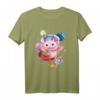 Space Axolotl Rakete Planet T-Shirt – Niedliches Tier Design für Aquarium- und Axolotl-Fans, Perfekt als Geschenk zu Weihnachten oder Geburtstag