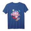 Space Axolotl Rakete Planet T-Shirt – Niedliches Tier Design für Aquarium- und Axolotl-Fans, Perfekt als Geschenk zu Weihnachten oder Geburtstag
