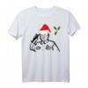 Kim Jong Un Weihnachten Rakete Fuß T-Shirt – Lustiges politisches Humor-Shirt für Feiertage und das neue Jahr