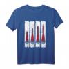 Sowjetunion Russland Raketen Raumfahrt T-Shirt mit Sputnik, Wostok, Voskhod & Sojus - Perfektes Geschenk für Raumfahrtfans