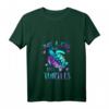 Damen T-Shirt mit Galaxie Raum und Schildkröten - Perfektes Geschenk für Mädchen und Frauen, die Meeresschildkröten lieben