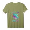 Damen T-Shirt mit Galaxie Raum und Schildkröten - Perfektes Geschenk für Mädchen und Frauen, die Meeresschildkröten lieben