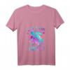 Damen T-Shirt mit Galaxie Raum und Schildkröten - Perfektes Geschenk für Mädchen und Frauen, die Meeresschildkröten lieben
