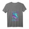 Damen T-Shirt mit Galaxie Raum und Schildkröten - Perfektes Geschenk für Mädchen und Frauen, die Meeresschildkröten lieben
