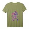 Damen Raum Galaxie Raumfahrer Wissenschaft Kosmonaut T-Shirt mit V-Ausschnitt – Lustiges Geschenk für Geburtstag, Weihnachten & mehr