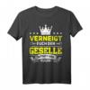 Geselle bestanden Gesellenbrief Prüfung Geschenk T-Shirt - Lustiges Abschluss Outfit für Handwerker und Prüfungsbestehen