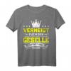 Geselle bestanden Gesellenbrief Prüfung Geschenk T-Shirt - Lustiges Abschluss Outfit für Handwerker und Prüfungsbestehen