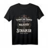 Seine Majestät der Schalker betritt den Raum - Lustiges Langarmshirt für Beruf, Hobby & Vatertag