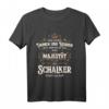 Seine Majestät der Schalker betritt den Raum - Lustiges Langarmshirt für Beruf, Hobby & Vatertag
