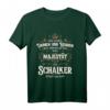 Seine Majestät der Schalker betritt den Raum - Lustiges Langarmshirt für Beruf, Hobby & Vatertag