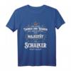 Seine Majestät der Schalker betritt den Raum - Lustiges Langarmshirt für Beruf, Hobby & Vatertag