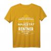 Seine Majestät der Rentner Betritt den Raum - Lustiges Geschenk T-Shirt für den besten Rentner der Welt, perfekt für Weihnachten & Geburtstag