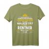 Seine Majestät der Rentner Betritt den Raum - Lustiges Geschenk T-Shirt für den besten Rentner der Welt, perfekt für Weihnachten & Geburtstag