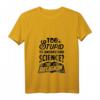 Damen Too Stupid To Understand Science Try Religion Chemie T-Shirt mit V-Ausschnitt – Sarkastisches Geschenk für Chemiker, Wissenschaftler & Lehrer