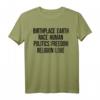 Birthplace Earth | Race Menschen | Politik & Religion T-Shirt – Gesellschaftliches Statement & Geschenkidee