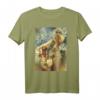 Madonna's Painting Christliches Religion Art Deco Nouveau T-Shirt – Klassisch geschnitten, kunstvolles Design für Kunst- und Religionsliebhaber