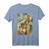 Madonna's Painting Christliches Religion Art Deco Nouveau T-Shirt – Klassisch geschnitten, kunstvolles Design für Kunst- und Religionsliebhaber