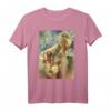 Madonna's Painting Christliches Religion Art Deco Nouveau T-Shirt – Klassisch geschnitten, kunstvolles Design für Kunst- und Religionsliebhaber