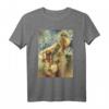 Madonna's Painting Christliches Religion Art Deco Nouveau T-Shirt – Klassisch geschnitten, kunstvolles Design für Kunst- und Religionsliebhaber