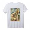 Madonna's Painting Christliches Religion Art Deco Nouveau T-Shirt – Klassisch geschnitten, kunstvolles Design für Kunst- und Religionsliebhaber