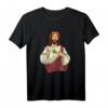 Jesus Christus raucht Cannabis - Lustiges Kiffer Religion Hanf THC T-Shirt für Humor und Gemeinschaft
