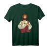 Jesus Christus raucht Cannabis - Lustiges Kiffer Religion Hanf THC T-Shirt für Humor und Gemeinschaft